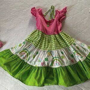 Excellent condition Eleanor Rose St Patrick’s Day dress size 6/7